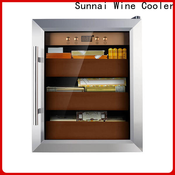 Sunnai product cigar humidor cabinet factory for home