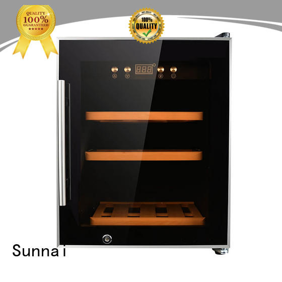 Sunnai durable dual zone wine refrigerator refrigerator for home