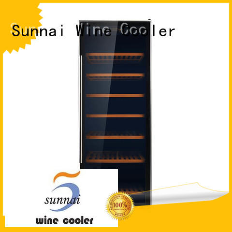 wine refrigerator dual zone freestanding shelves cellar refrigerator Sunnai Brand