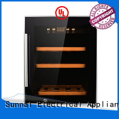Sunnai professional dual zone wine cooler refrigerator for home