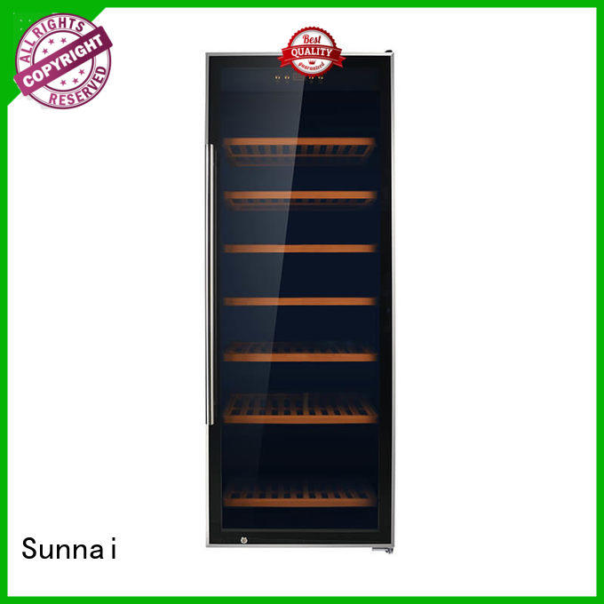 high quality wood wine refrigerator product for home Sunnai