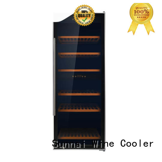 Sunnai durable free standing wine refrigerator refrigerator for work station