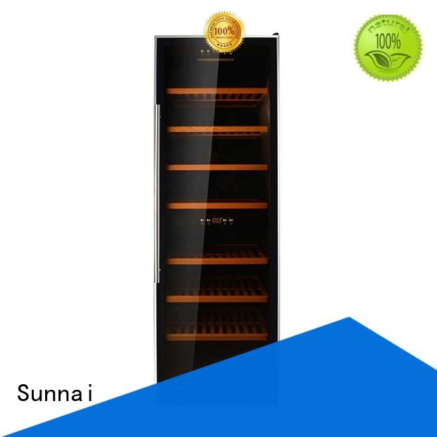 Sunnai single wine storage cooler wholesale for shop
