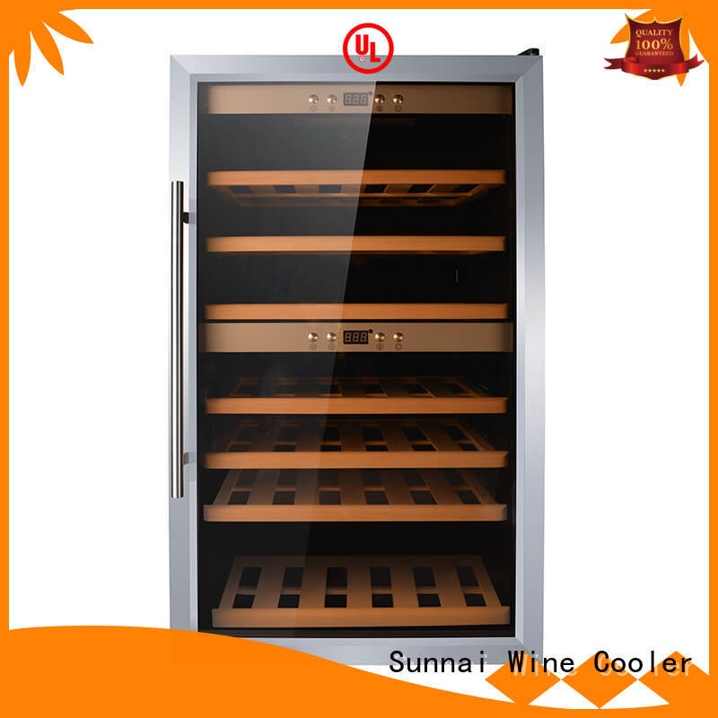 size cellar freestanding wine cooler chiller Sunnai