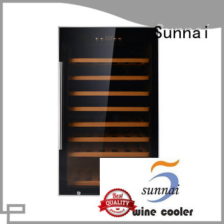 Sunnai panel freestanding wine fridge wholesale for indoor