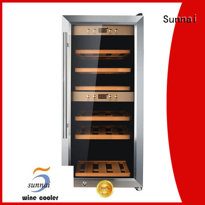 Sunnai durable wine storage cooler refrigerator for indoor