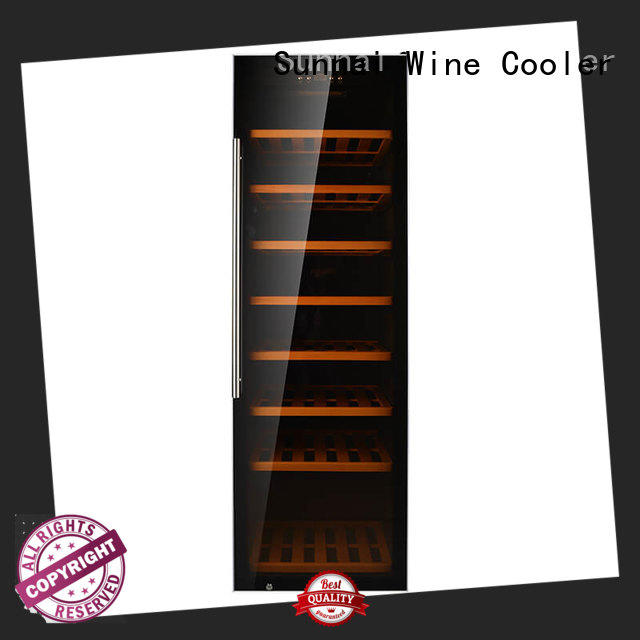 online single zone wine cooler beech refrigerator for indoor