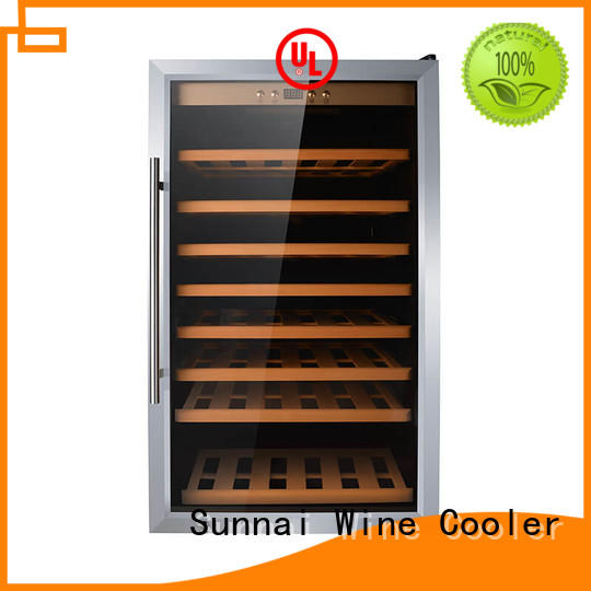 durable single zone wine cooler fridge refrigerator for indoor